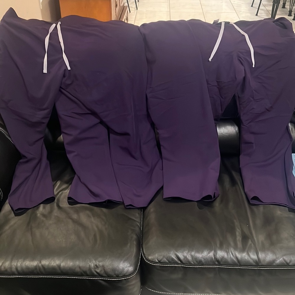 Women’s technical collection 2xl purple fig scrub PANTS